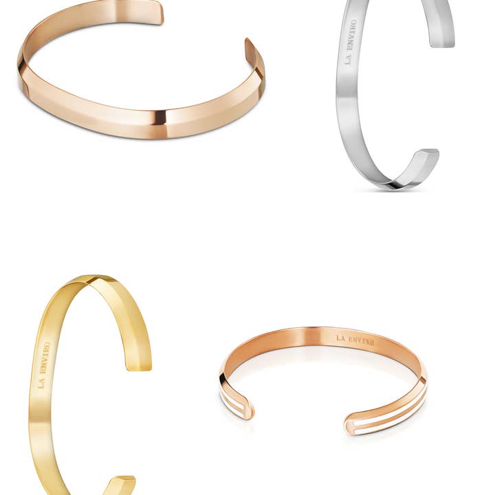 4 PREMIUM UNISEX CLASSIC BRACELETS | GIFT SET for wholesale by LA ENVIRO