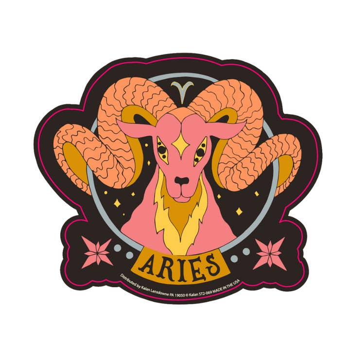 Kalan – Engroshandel Klistermærke – Vædder Die Cut Klistermærke0