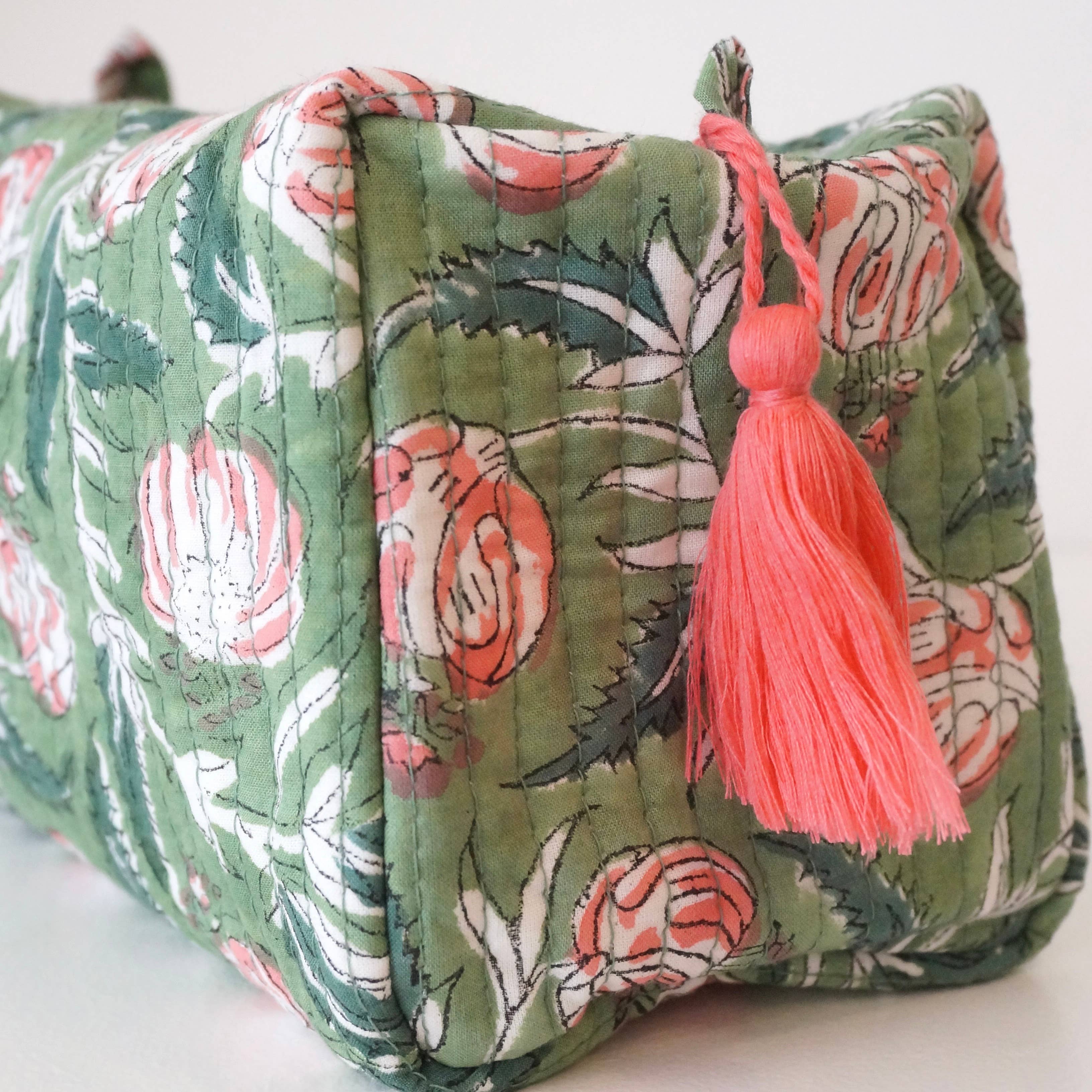 Claire Beaugrand - Wholesale Toiletry Bag - Women's - Printed cotton toiletry bag No. 821