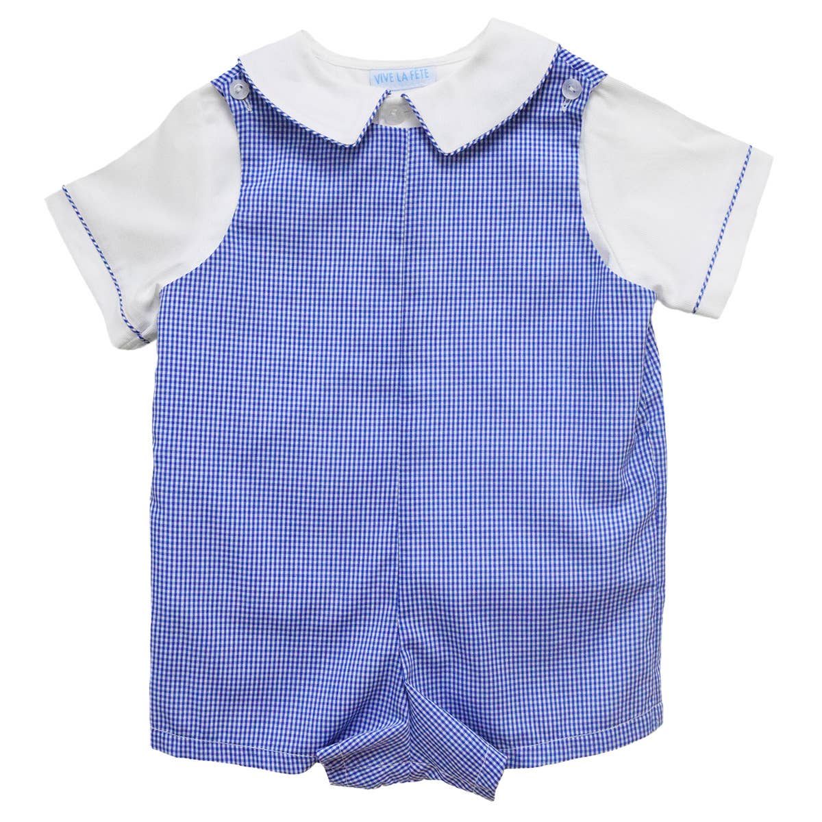 Vive La Fete - Wholesale Clothing Set - Baby - Boys Shortall & White Shirt6
