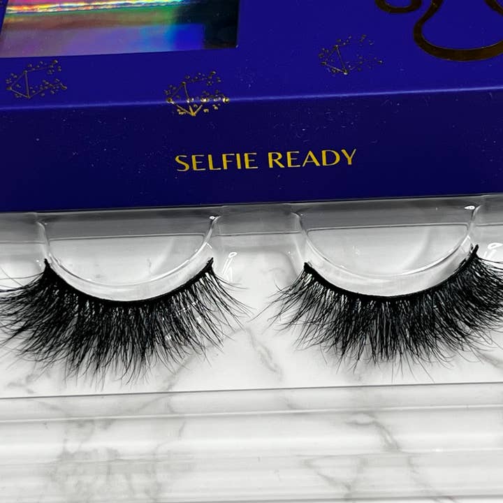 “Selfie Ready” Vegan 3D Faux Mink Lashes for wholesale by Libra Lash & Lip Co.