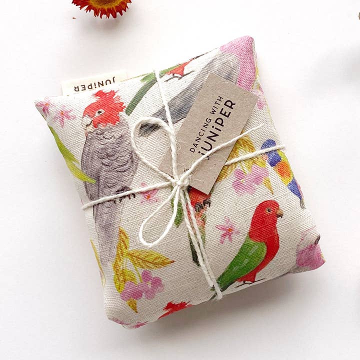 Barry's Birds Heat Pillow for wholesale by Dancing with Juniper