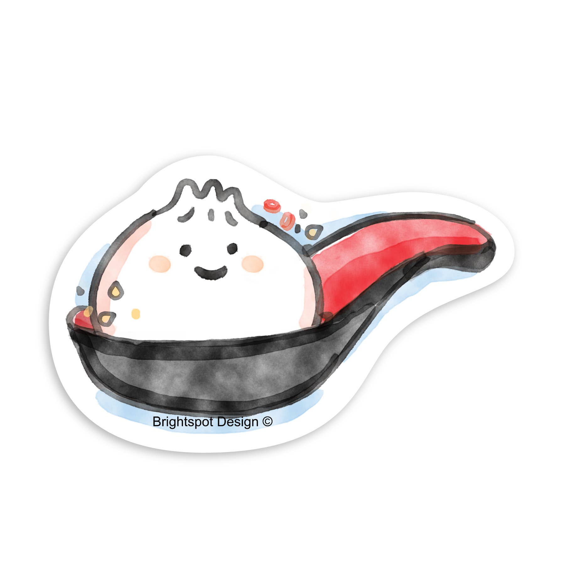 Brightspot Design - Wholesale Sticker - Dumpling Spoon Sticker0