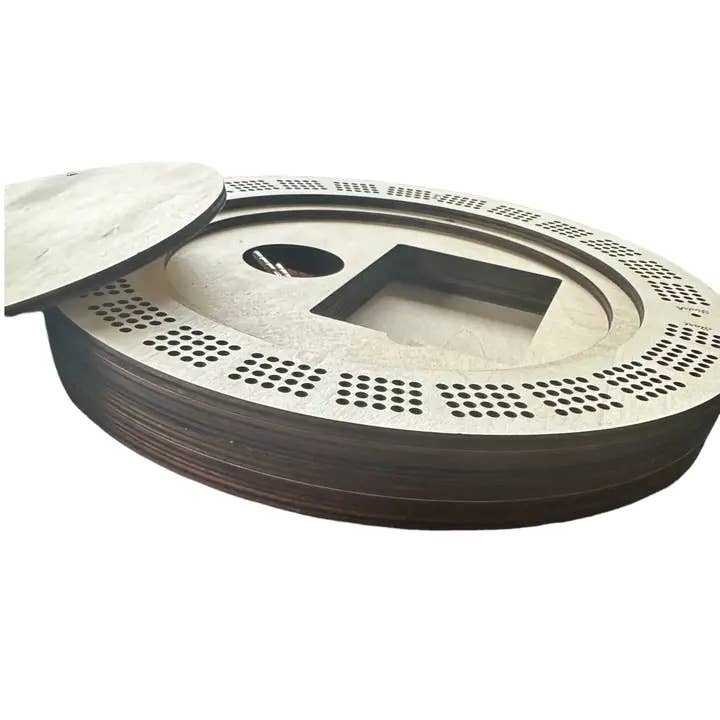 MT ENGRAVED – wholesale Board game – Fly Fishing Cribbage Board