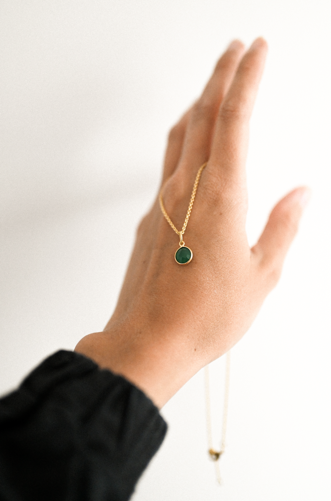 Oser Collective - Wholesale Pendant/Charm Necklace - Kaia Stone Pendant1