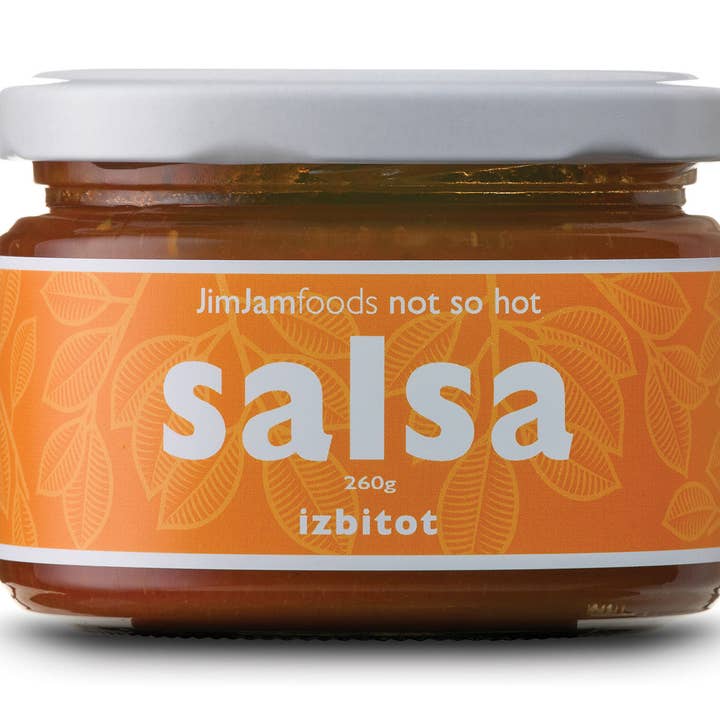 Salsa Izbitot for wholesale by JimJam Foods