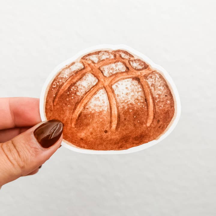 Autocollant mat aquarelle 3 pouces résistant à l'eau et aux UV pour la vente par Colorful Emotions, LLC