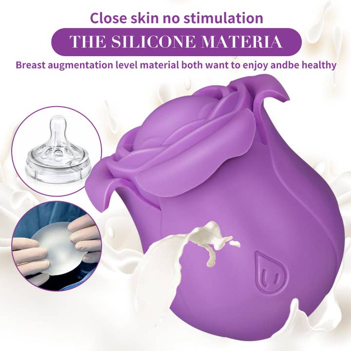 Playful Toy Wholesale - Wholesale Sex Toy - Rose Vibrator with 10 Modes of Flapping