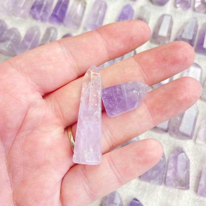 Ewelina Pas Jewelry - Wholesale Spiritual Stone/Crystal - Mini Amethyst Towers5