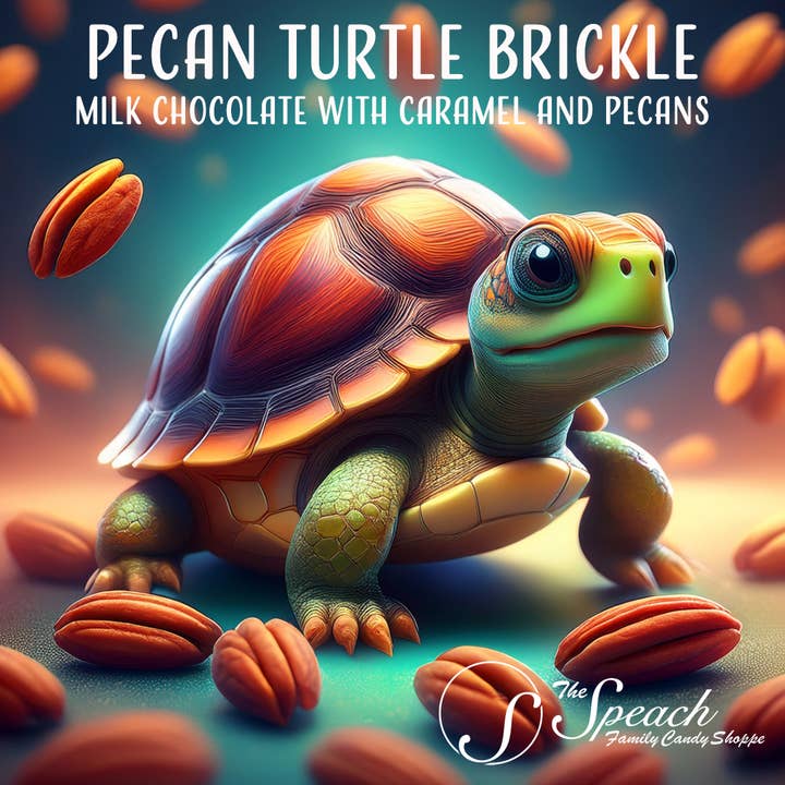 Speach Family Candy Shoppe - Wholesale Chocolate Bar - Turtle Brickle