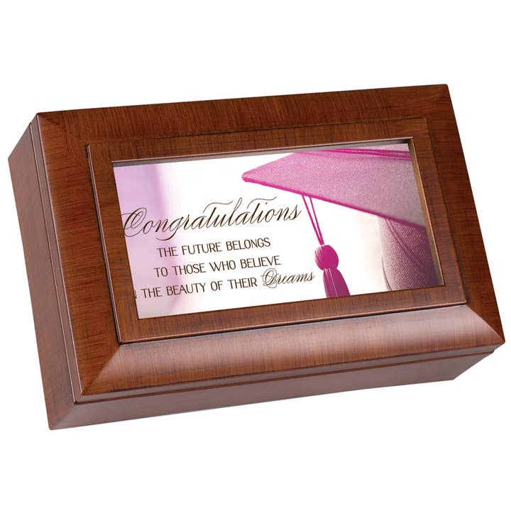 Petite Music Box Congratulations Future for wholesale by Cottage Garden