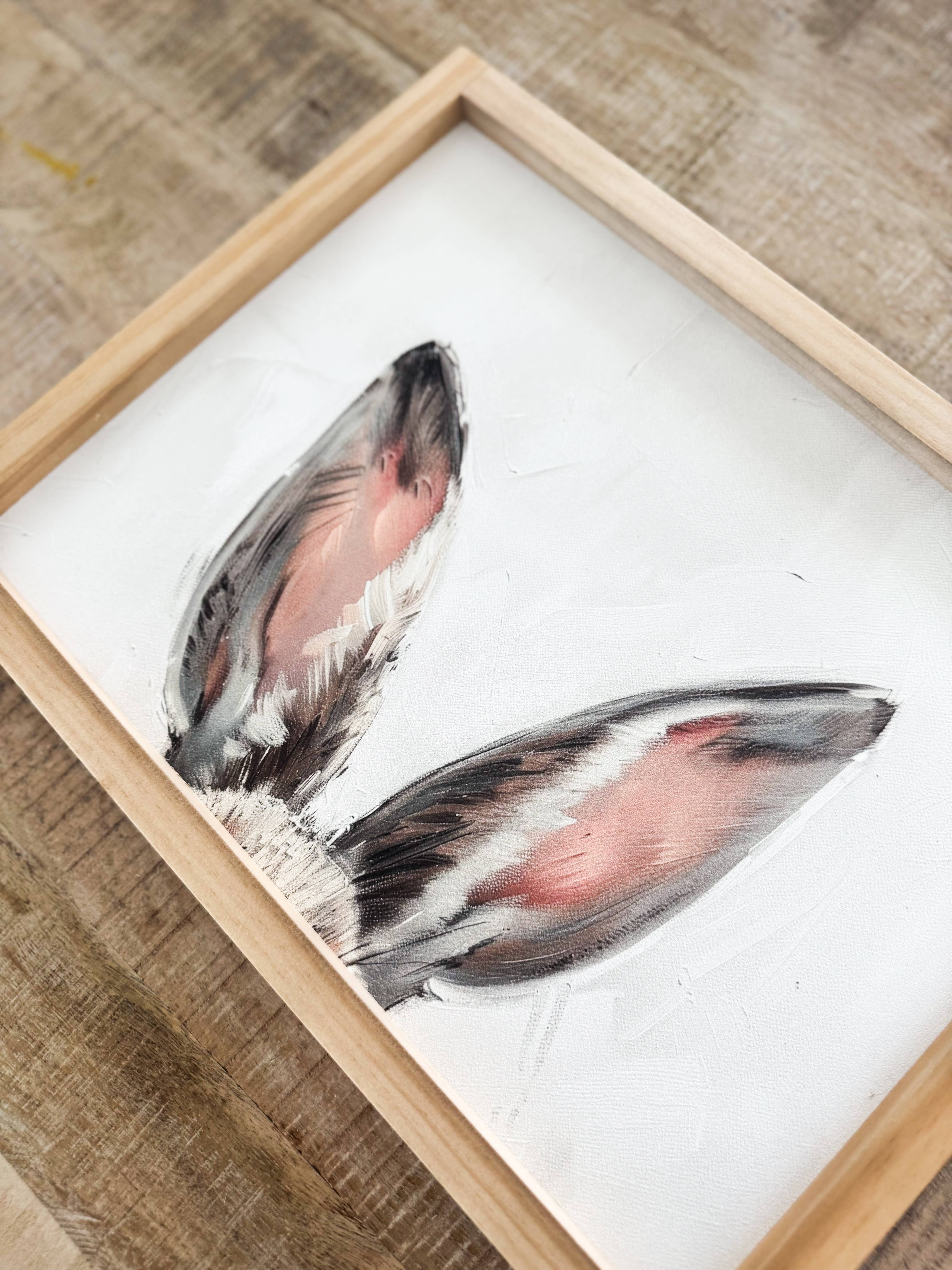 Lily and Sparrow - Wholesale Sign - Vintage Bunny Ears Wood Sign | Spring 2025 Easter2