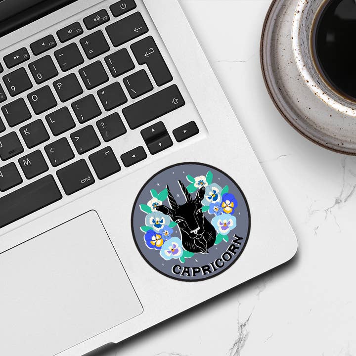 Antiquaria – Großhandel Aufkleber – Tierkreis-Sticker: Steinbock1