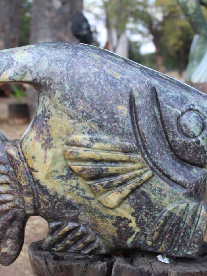 Stone Fish for wholesale by AVAC Arts