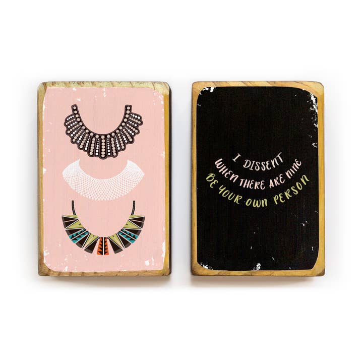 ARCHd - Vendita all'ingrosso Fermalibro - Ruth Bader Ginsburg (RBG) - Set fermalibri