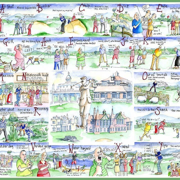All Jigsaw Puzzles - Wholesale Puzzle - Adult - Golf - Tim Bulmer 1000 Piece Jigsaw Puzzle
