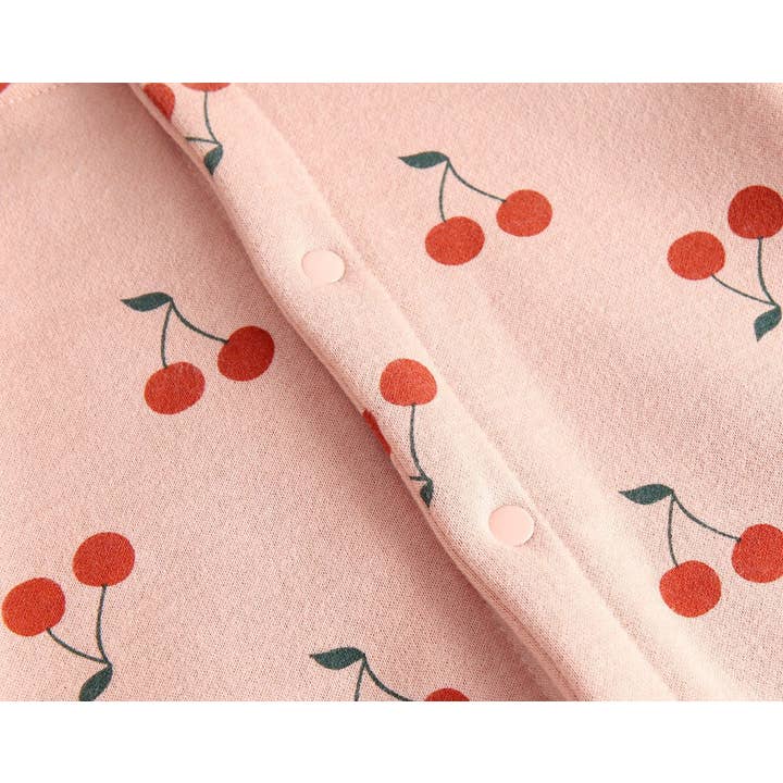MyKids-USA® - Vendita all'ingrosso Tutina - Neonati - Pagliaccetto monopetto da bambina con stampa di ciliegie14