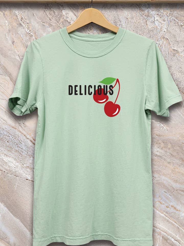 SPT-BA-102_Delicious - Soft Garment Dyed T-shirt for wholesale by SP Tops, Inc.