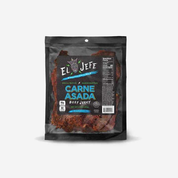 El Jefe Beef Jerky - Carne Asada 2.12oz. for wholesale by J&K Distributors