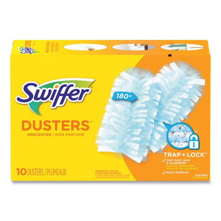 Everyday Supply Co - Wholesale Dusting Brush & Duster - Swiffer Dusters Refill, Unscented, 10-Pack