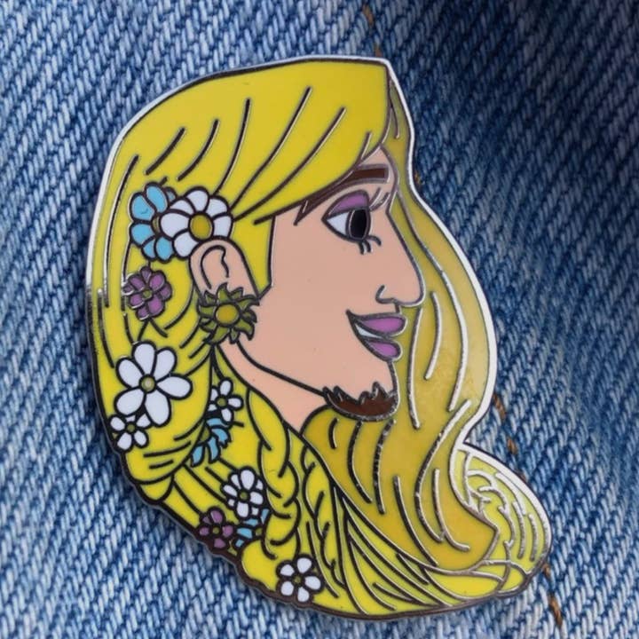 DamiAnimated - Wholesale Lapel Pin/Button - Drag Disney Queens Princess Fantasy Enamel Pin Aladdin6