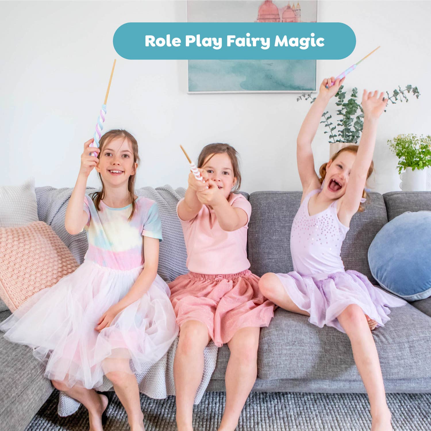 Tiger Tribe - Wholesale DIY Craft Kit - Kids - Magic Wand Kit - Pastel Power5