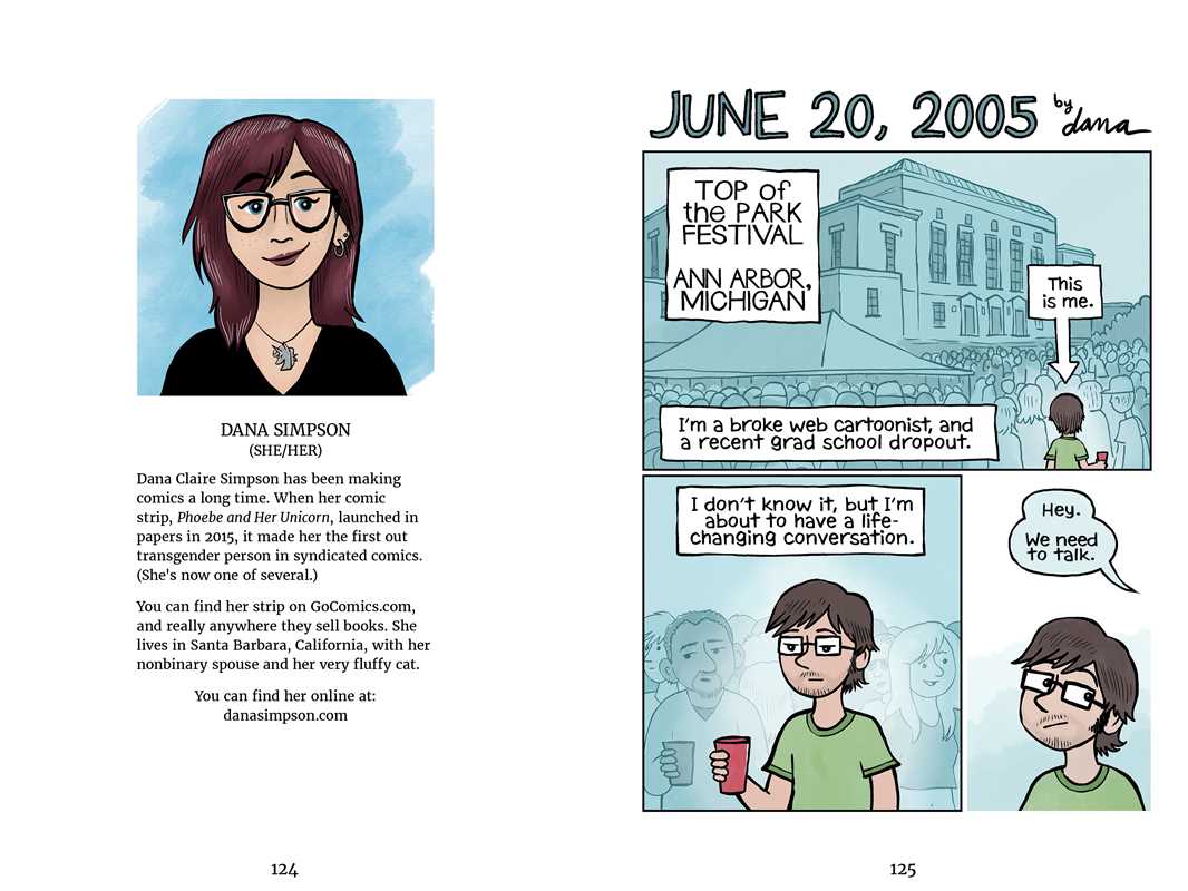 Simon & Schuster - Wholesale Comic Book - Out Side: Trans & Nonbinary Comics by3