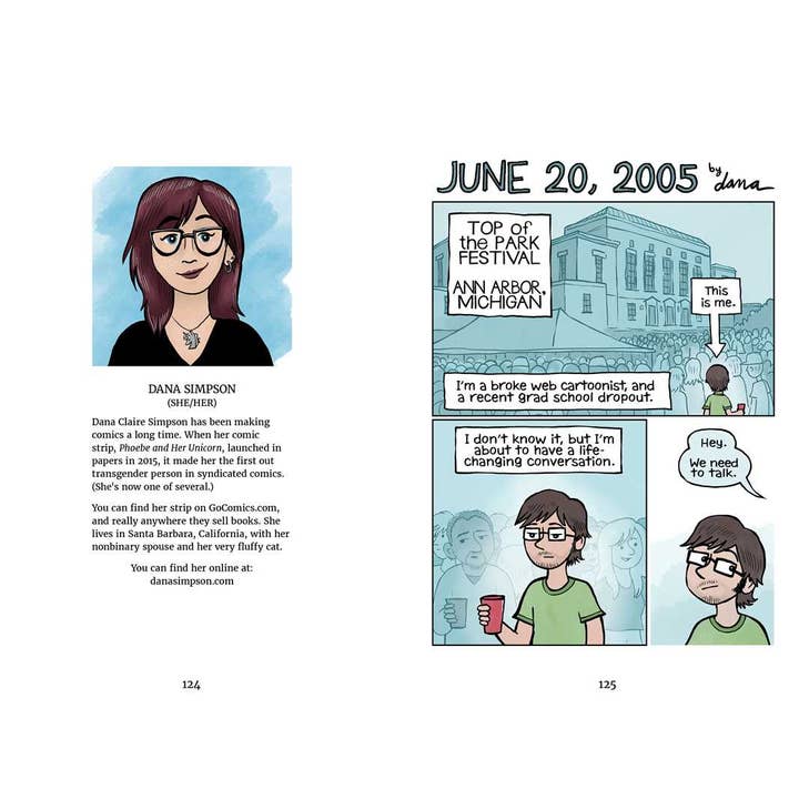 Simon & Schuster - Wholesale Comic Book - Out Side: Trans & Nonbinary Comics by3