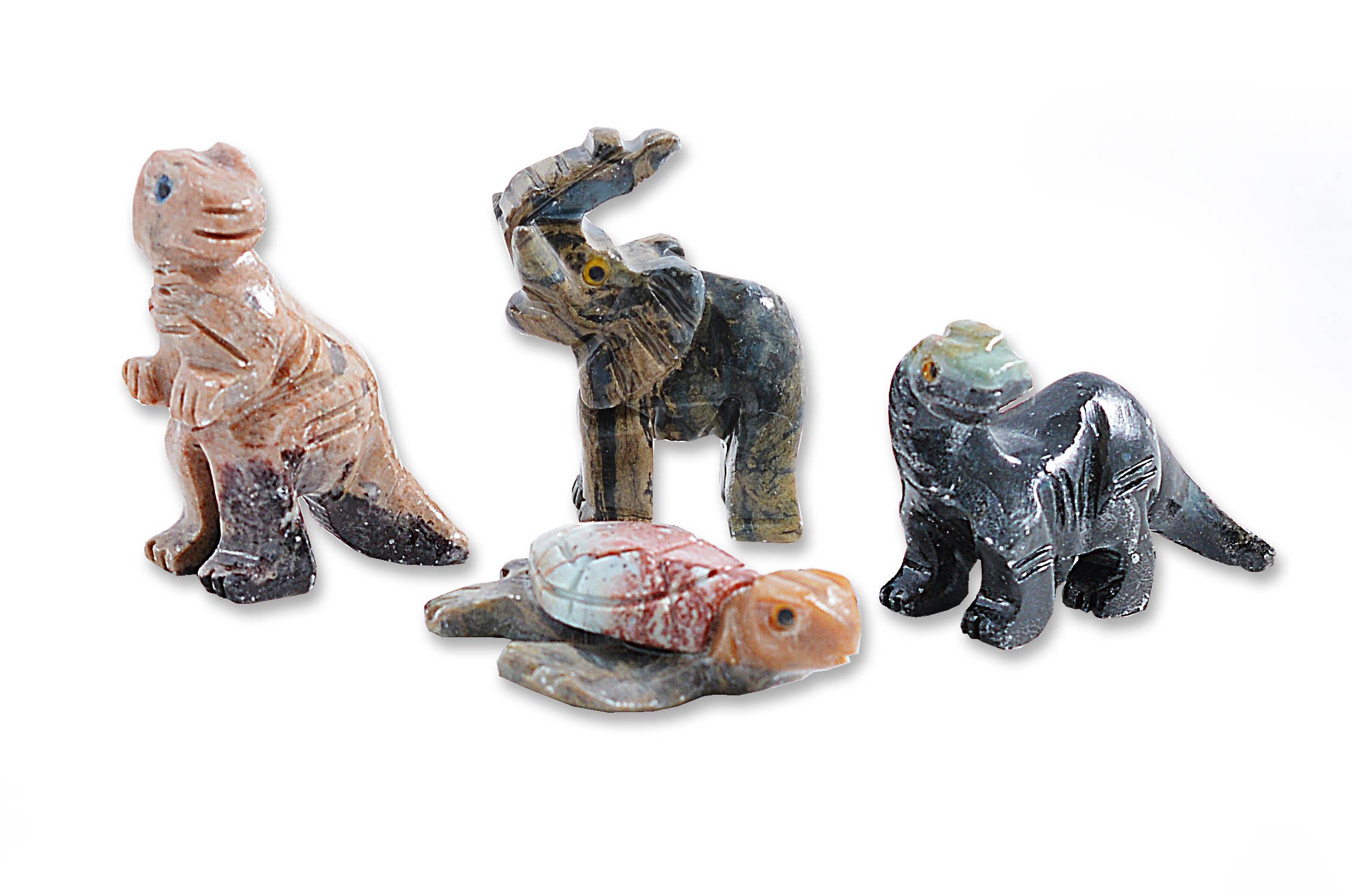 Science and Nature - Wholesale Decorative Figurine - Soapstone Animals. Box of 501
