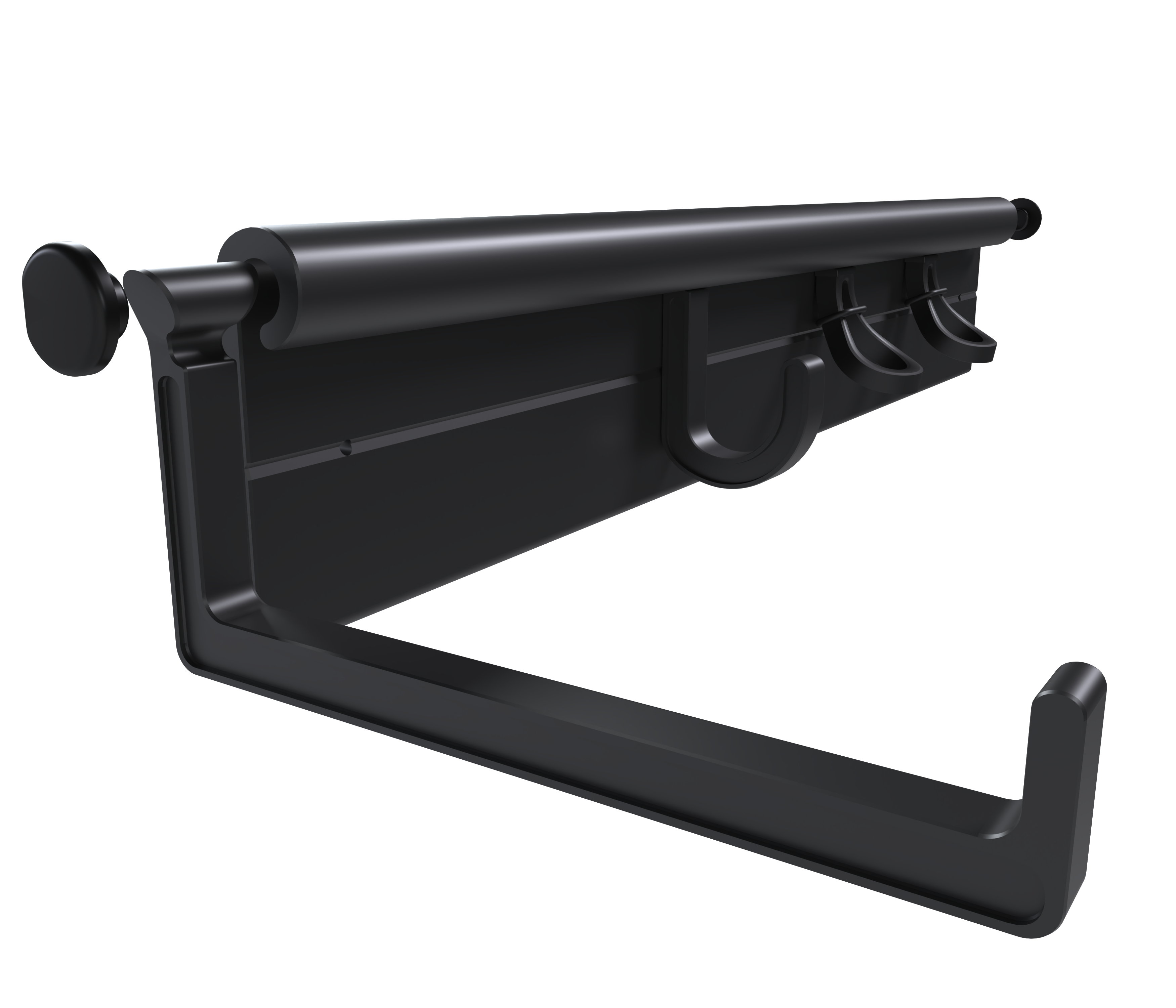 FLI Products - Wholesale Wall Hook - Hang It Simple Wall Mounted Multi-Purpose Holder, Hanger, Tool Organizer  - Mop Broom Coats Garage Closet Laundry RV Garden Storage Hooks 18”3