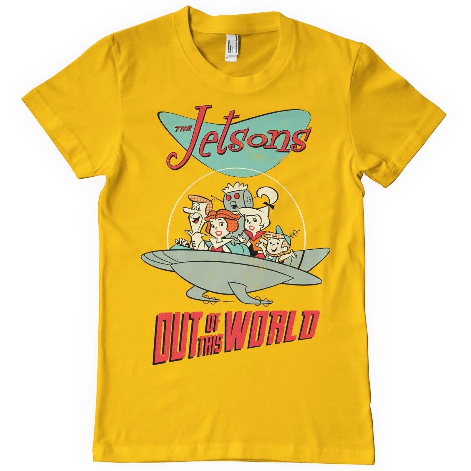Hybris Production AB – wholesale Screen printed t-shirt – unisex – The Jetsons - Out Of This World T-Shirt5