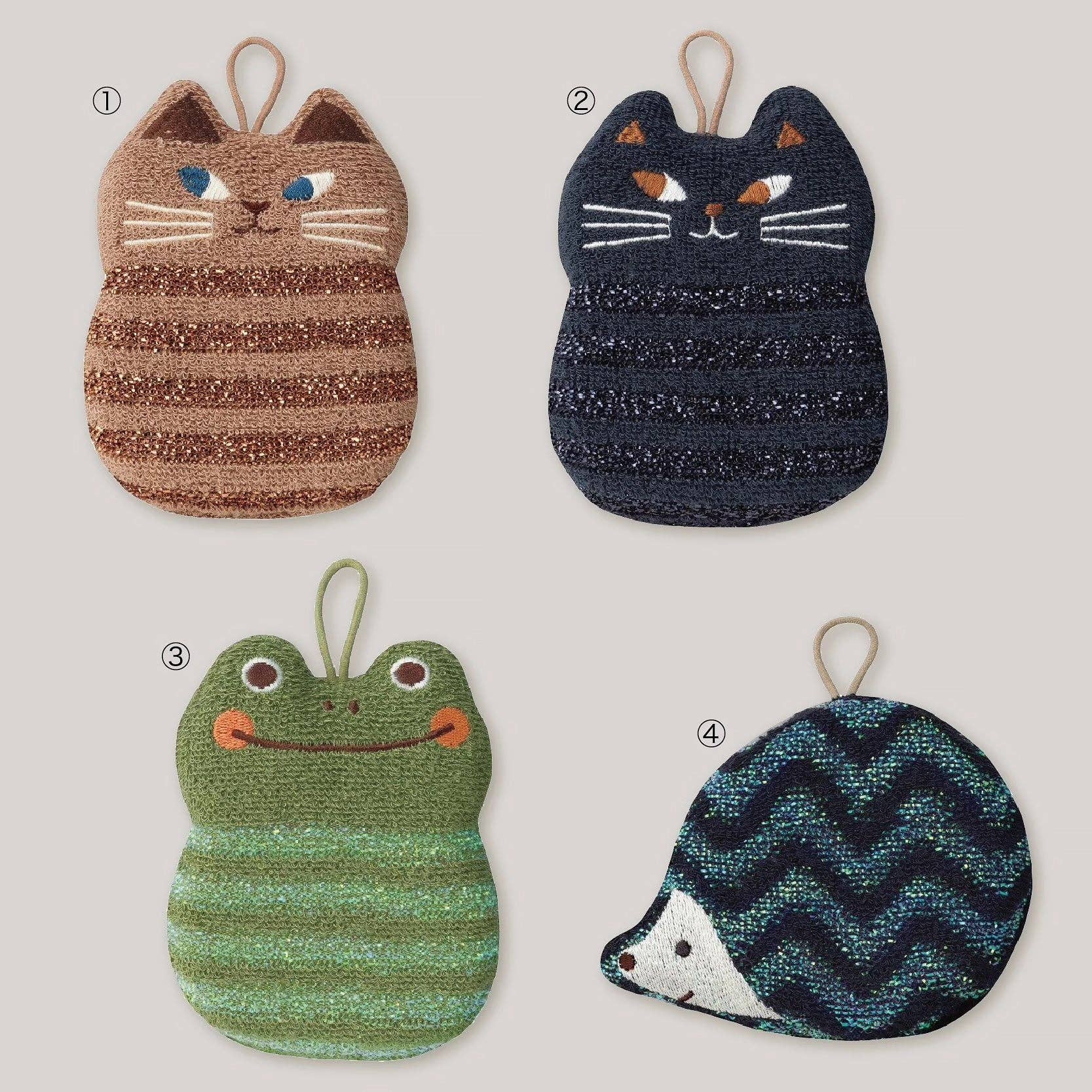 MinoCraft - Wholesale Cleaning Sponge - Animal dish sponge in terry cloth6