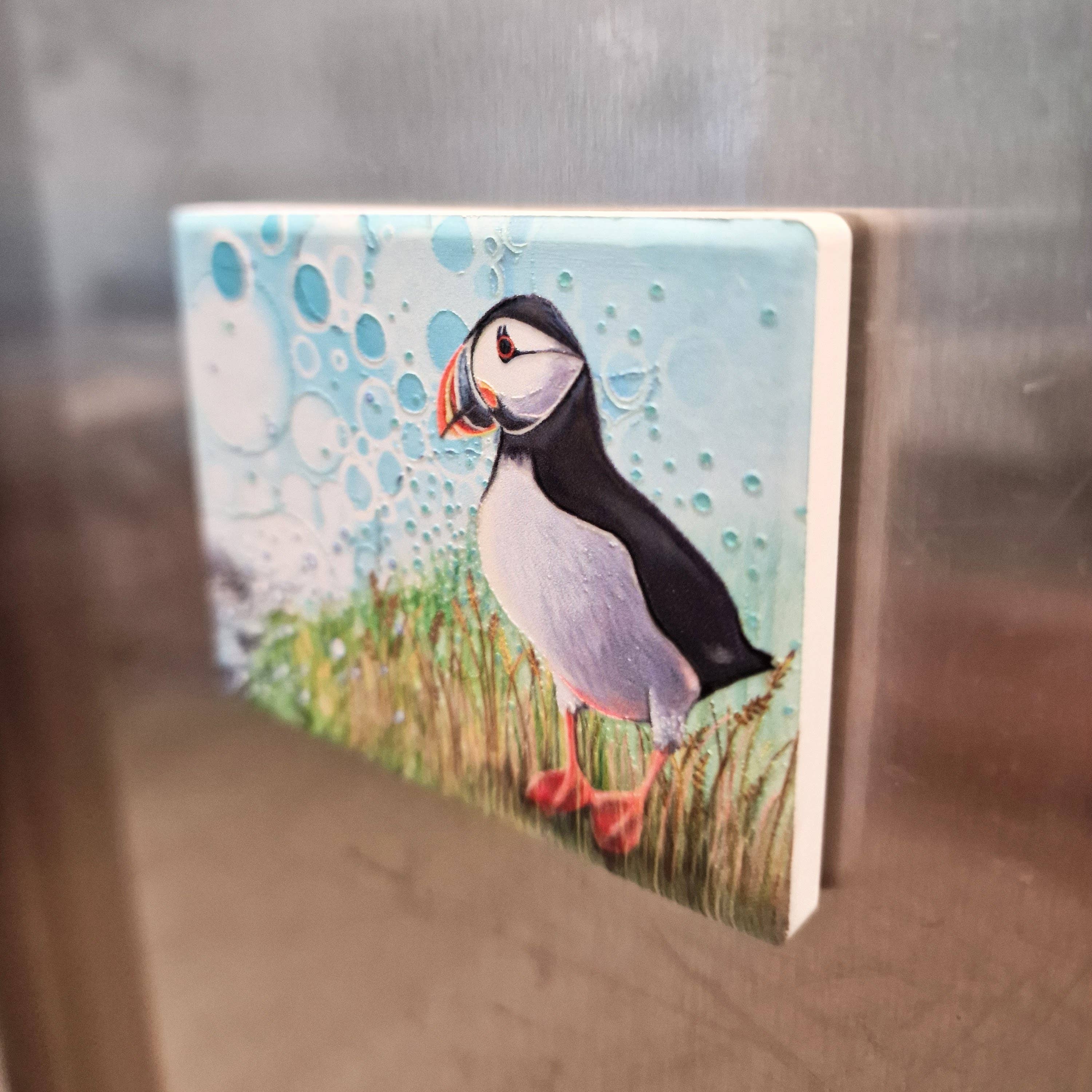 By Jo Crafts - Wholesale Magnet - 42-MG Puffin Magnet 10