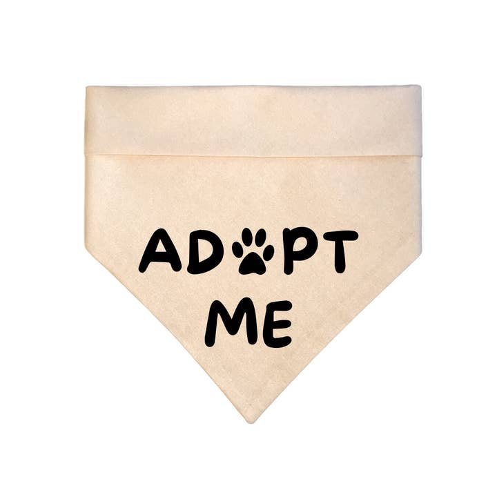 ECO4PAWS – Großhandel Haustier-Bandana – Hund – Adoptiere mich Hundehalstuch