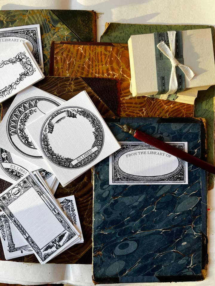 Antique Inspired Book Plates II for wholesale by Parcel