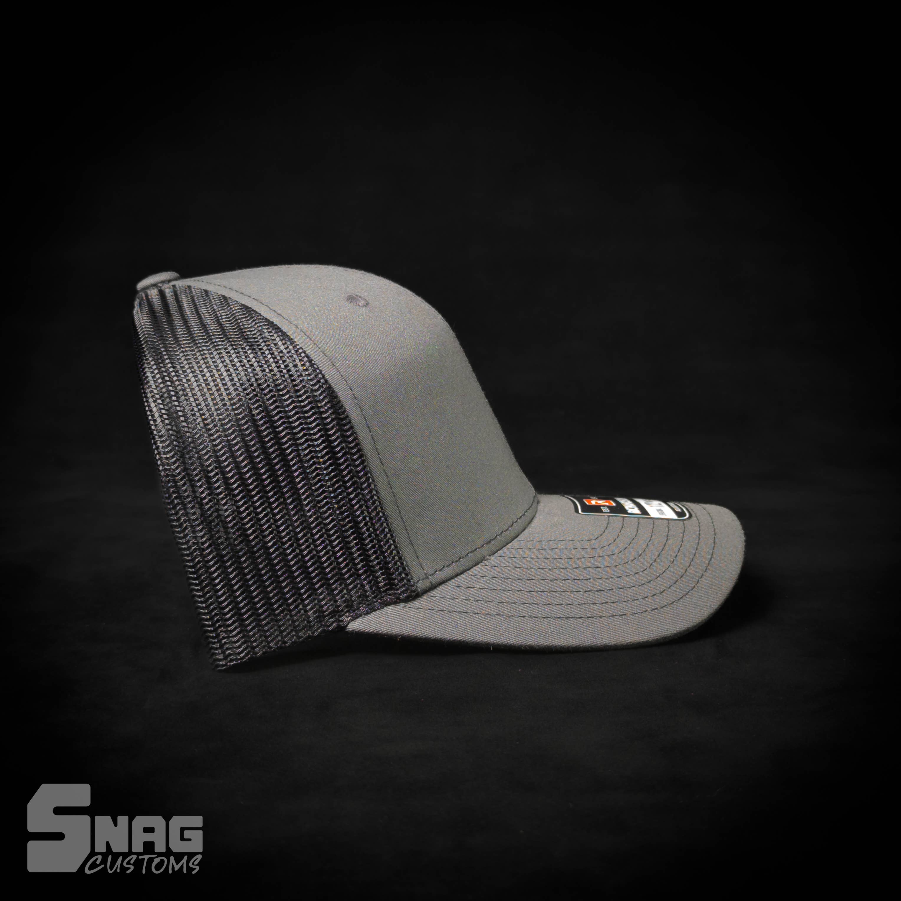 Snag Customs - Wholesale Trucker Hat - Unisex - Montana Sasquatch, Yeti, Bigfoot Leather Patch Hat8