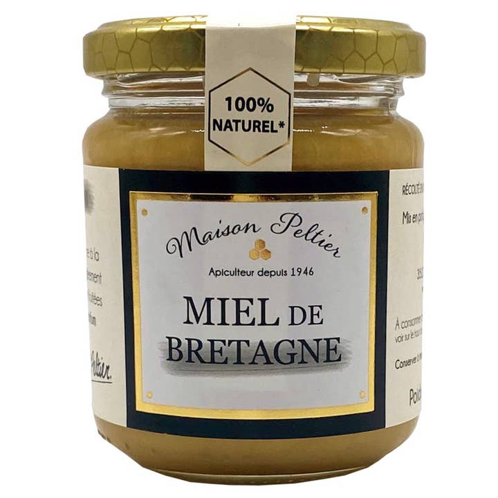Miele di Bretagna 250 gr per la vendita all'ingrosso da parte di Maison Peltier