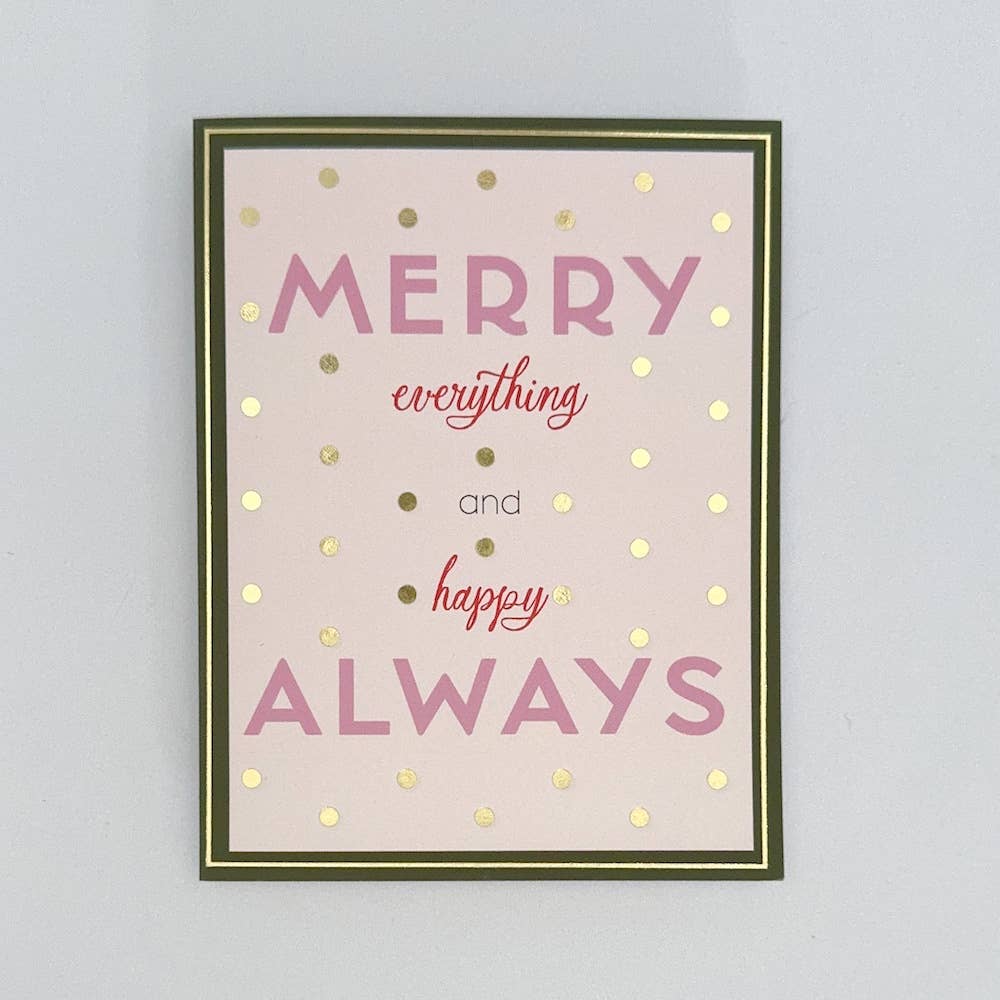 Blue Leaf Design Co. – Großhandel Saisongrußkarte – Fröhliche Feiertage Grußkartenset3