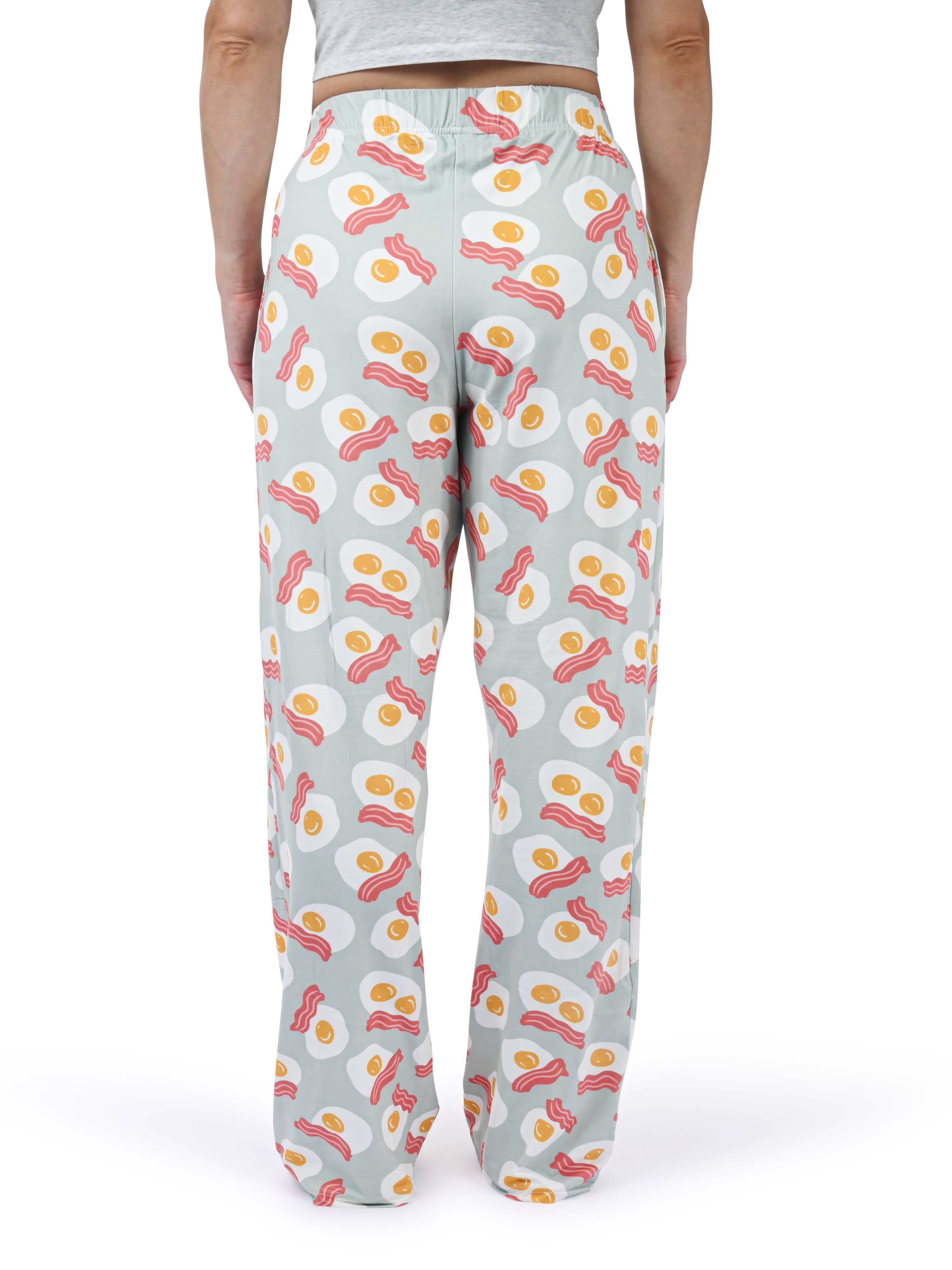 BRIEF INSANITY - Wholesale Sleepwear Bottom - Women's - Wakey Wakey Eggs & Bacon Pajama Pants4