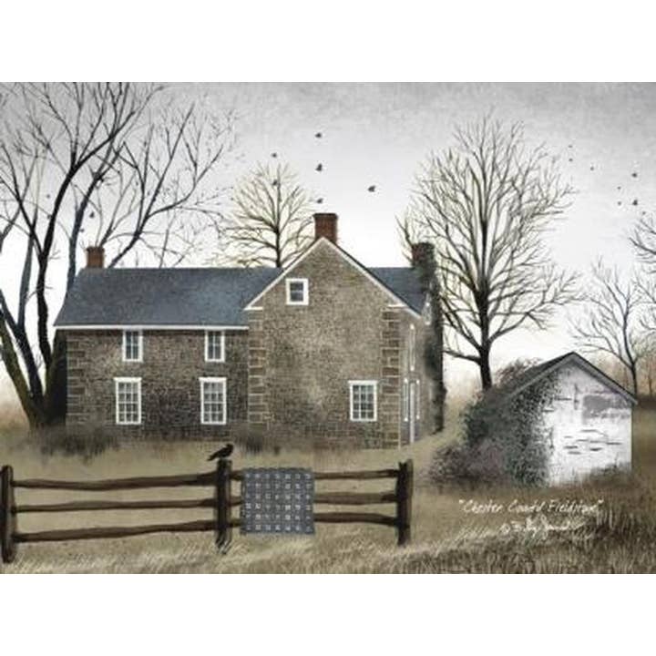 DNS Designs - Wholesale Art print - Chester County Fieldstone Canvas