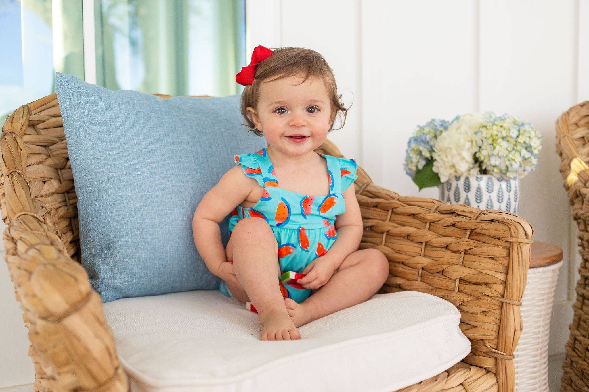 Sweet Bay Clothing – Großhandel Body (ohne Füße) – Baby – Wassermelonen-Flatterblase2