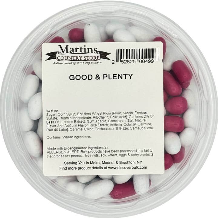 Martin's Country Store LLC - Wholesale Licorice - GOOD & PLENTY 14.6oz3