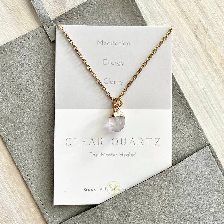 Clear Quartz⎮Aura Necklace and other Purchase Wholesale live lobsters. Free Returns & Net 60 Terms on Faire trending on Faire.