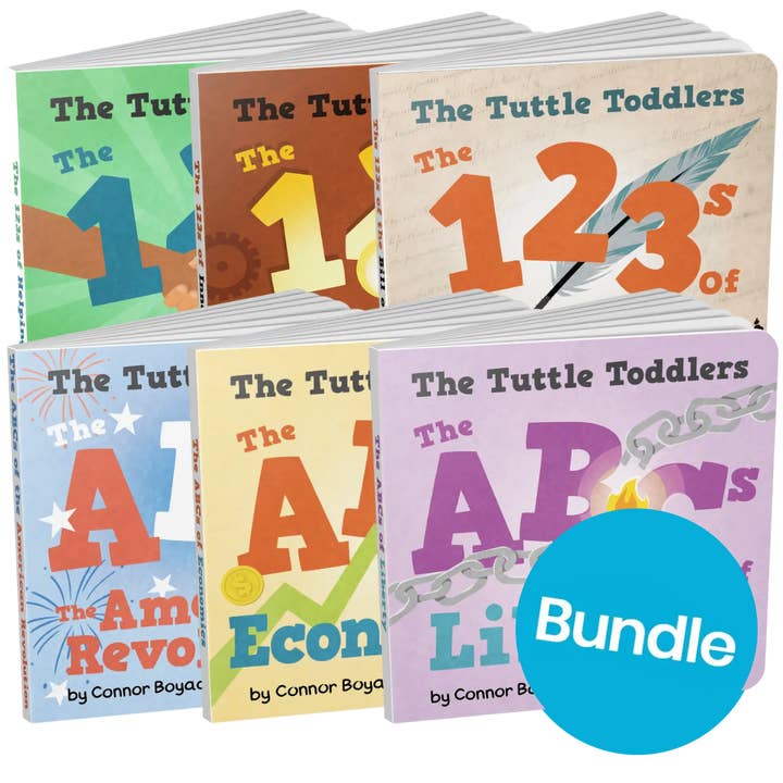 Conjunto de 6 Livros Tuttle Toddlers por atacado de Tuttle Twins