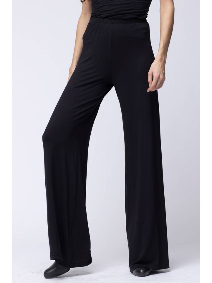 Il Quarto Stile – Engroshandel Bukser - Dame – Slide bukser med høj talje og vide ben4