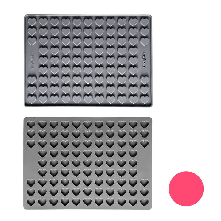 Collory - Wholesale Pet Treats - Dog - Heart baking mats in (mini, medium)