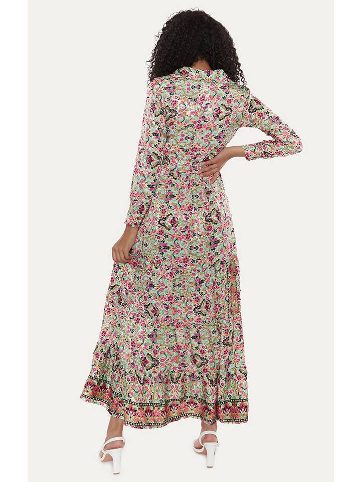 RAGA - Vente Robe – femme - Maxi ceinturé Lodhi1