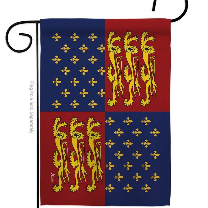 Two Group Flag Co - Wholesale Flag - King Edward III Regional World Historic Fleur De Lys Flag