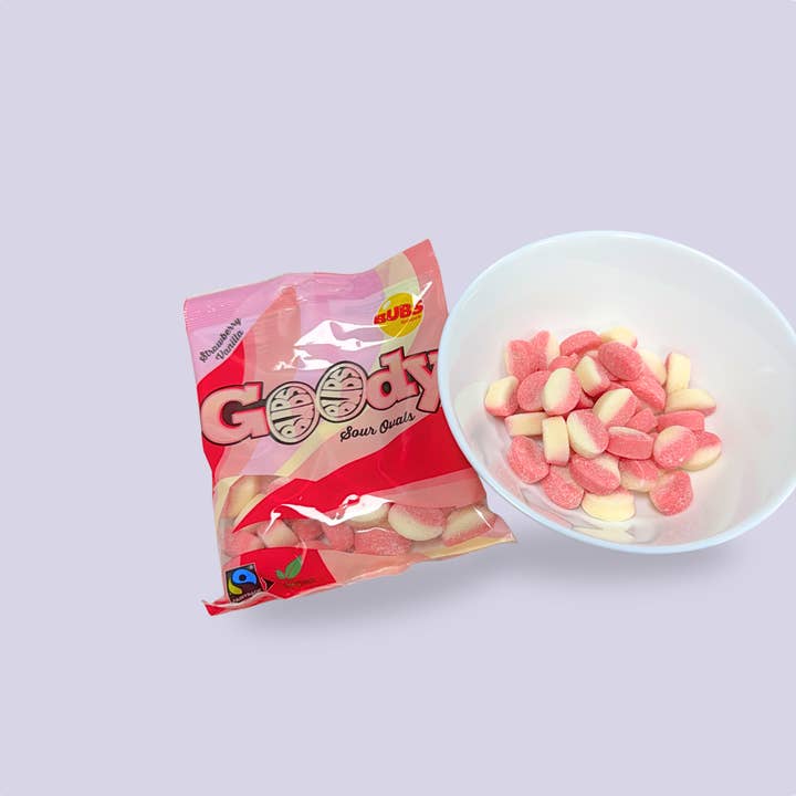 Nordicbangers - Swedish Candy Supply - Wholesale Gummy - Bubs Strawberry & Vanilla Goodie – 90g Swedish Vegan Candy4
