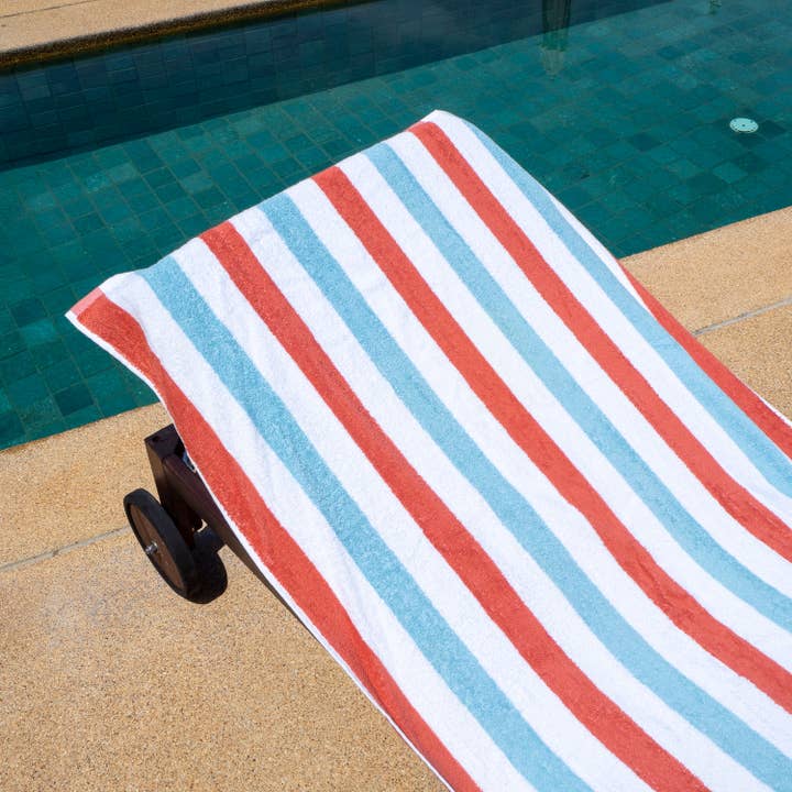 Arkwright Home - Wholesale Beach Towel - Cabo Cabana Striped Beach Towels 40
